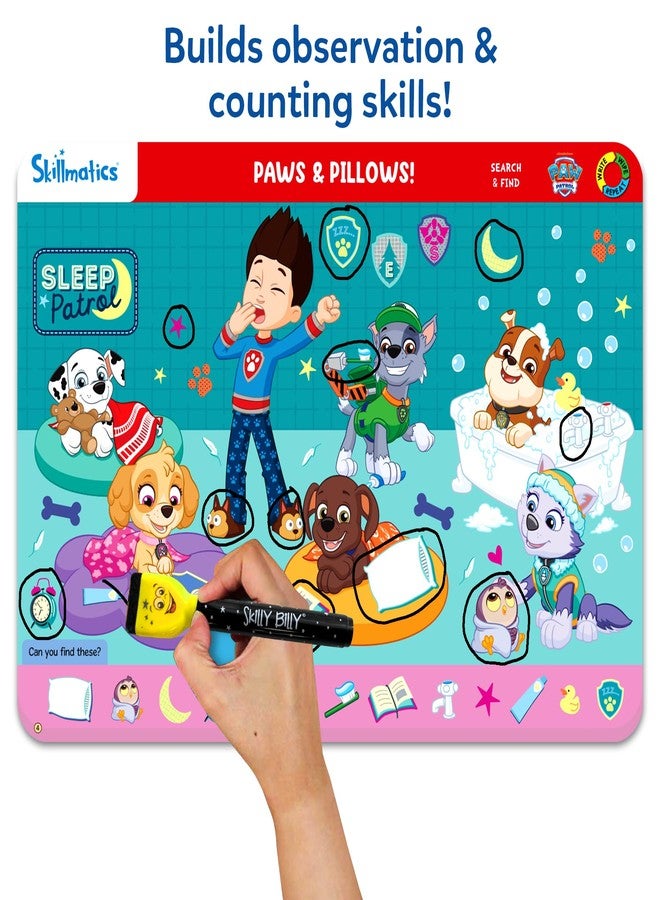 سكيلماتيكس لعبة سكيلماتيكس التعليمية للبحث عن باو باترول - أنشطة تعليمية قابلة لإعادة الاستخدام لمرحلة ما قبل المدرسة، مثالية للأطفال الصغار والأطفال الذين يحبون الألعاب والفنون والحرف اليدوية، هدايا للأولاد والبنات من سن 3 و4 و5 و6 سنوات - Image 4